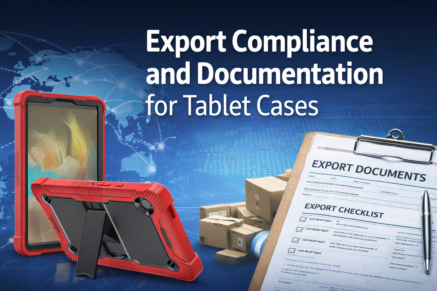Export Compliance and Documentation for Tablet Cases