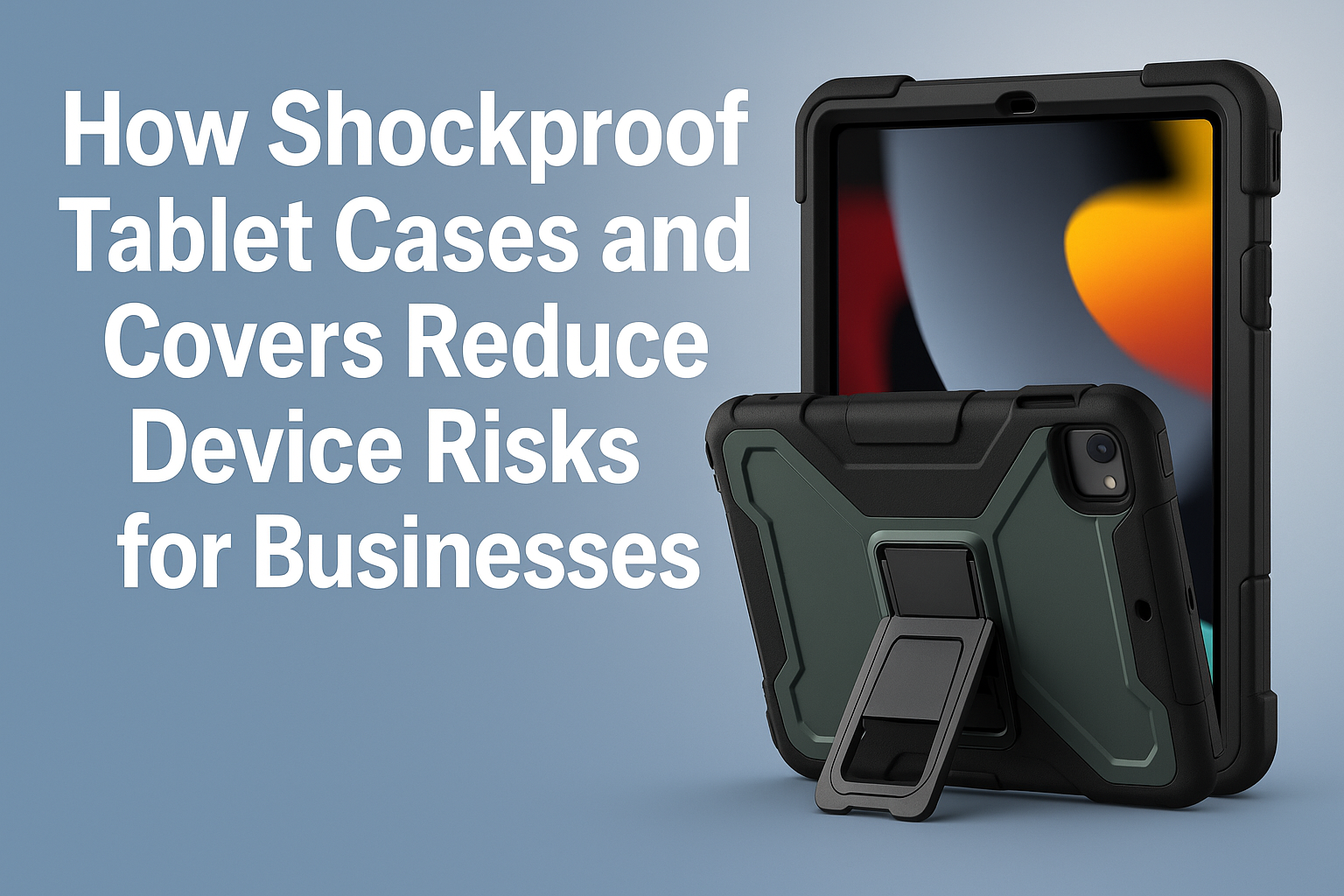 How Shockproof Tablet Cases and Covers Reduce Device Risks for Businesses