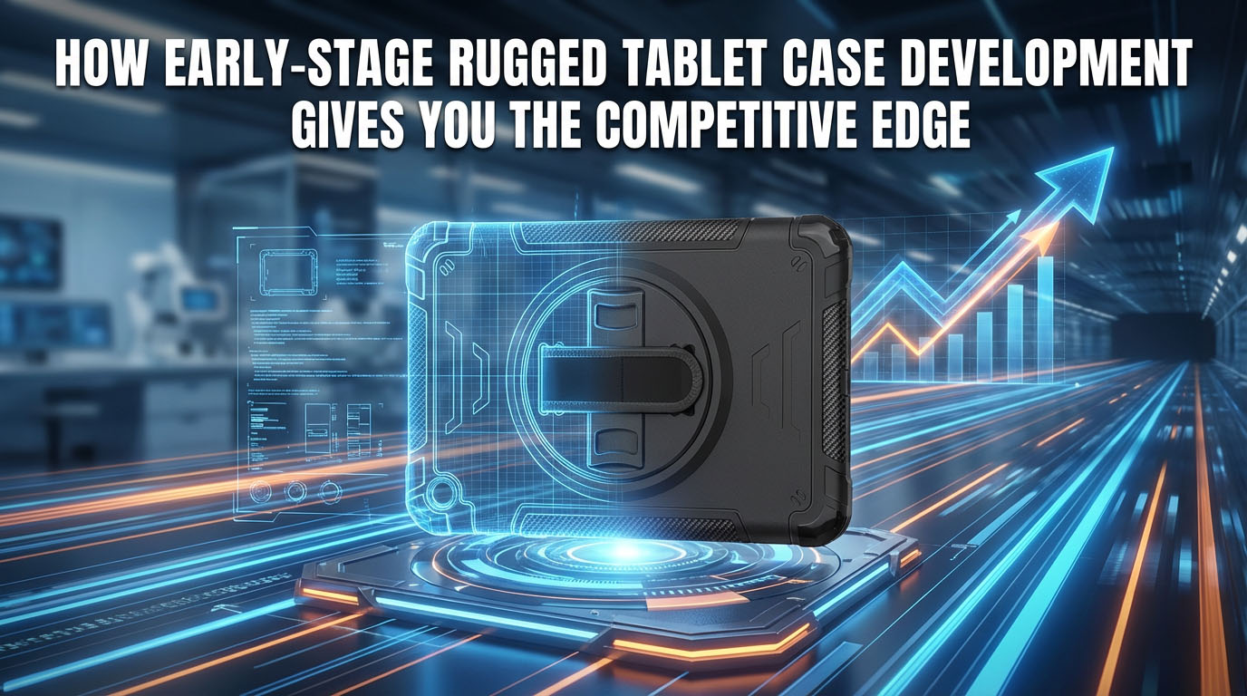 How Early-Stage Rugged Tablet Case Development Gives You the Competitive Edge