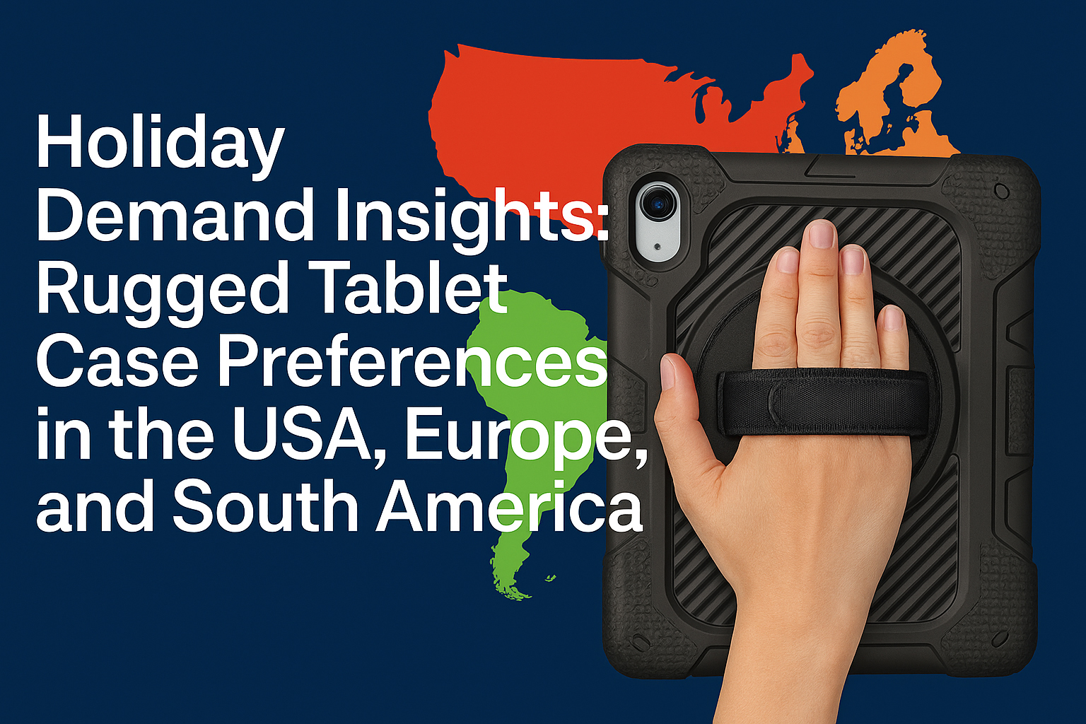 Holiday Demand Insights: Rugged Tablet Case Preferences in the USA, Europe, and South America