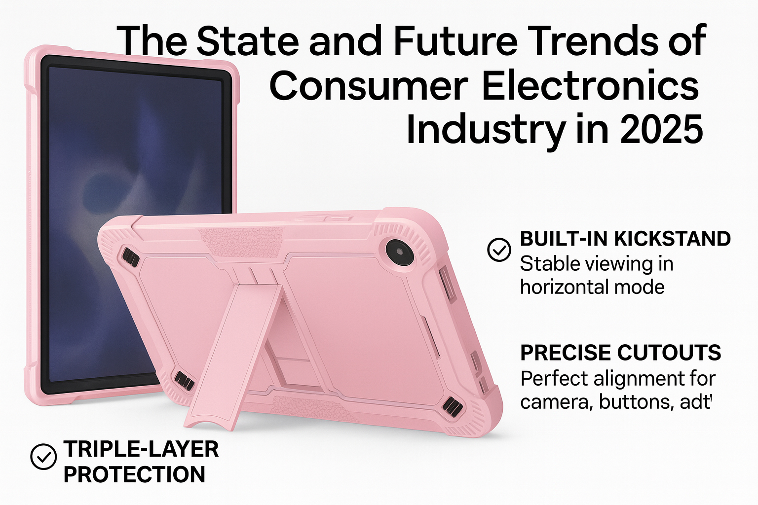Consumer Electronics 2025: Speed, Opportunity, and How Tablet Case Makers Win