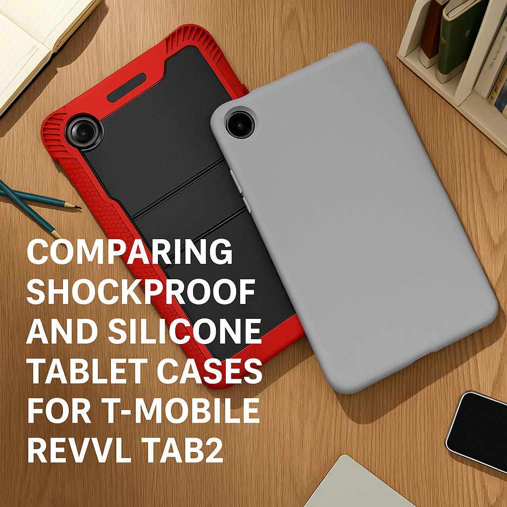 Comparing Shockproof and Silicone Tablet Cases for T-Mobile Revvl Tab2