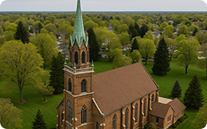 <div style="text-align:center;">
	The Church-Affiliated School System in the U.S
</div>