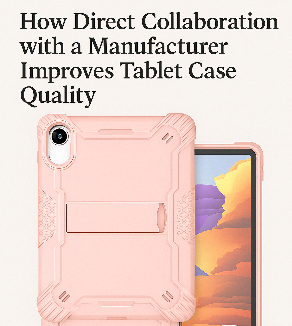 How Direct Collaboration with a Manufacturer Improves Tablet Case Quality