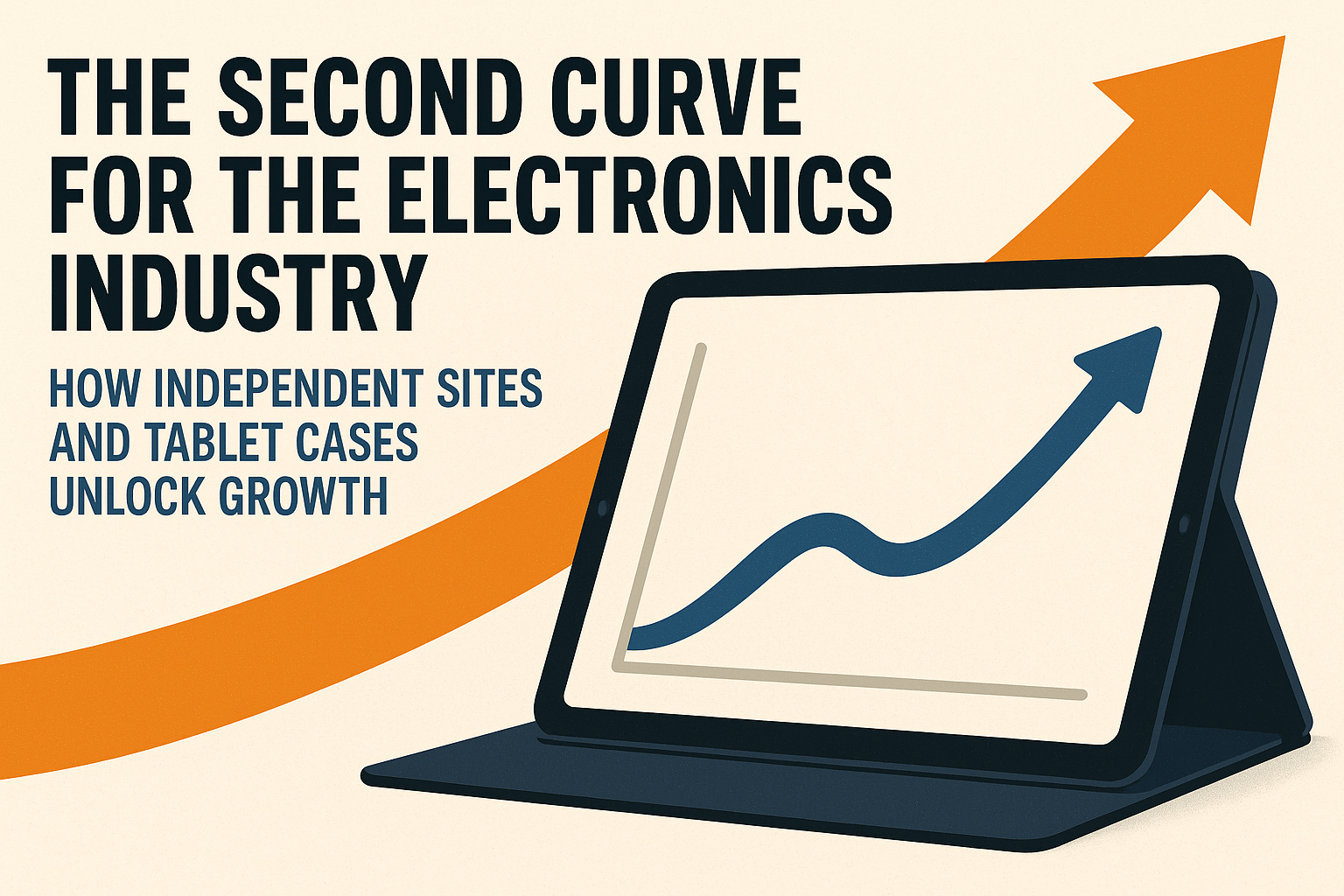 The Second Curve for the Electronics Industry: How Independent Sites and Tablet Cases Unlock Growth