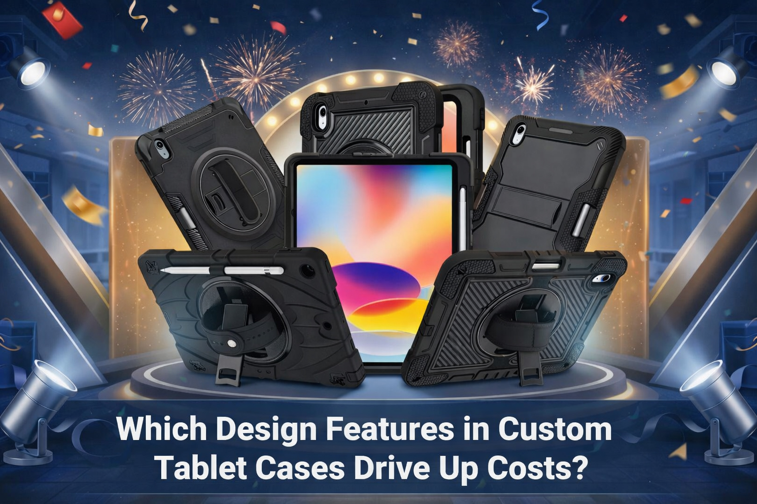 Which Design Features in Custom Tablet Cases Drive Up Costs?