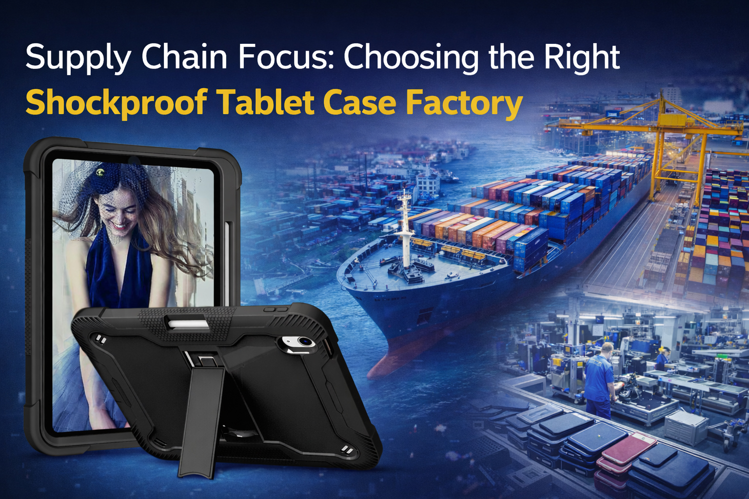 Supply Chain Focus: Choosing the Right Shockproof Tablet Case Factory