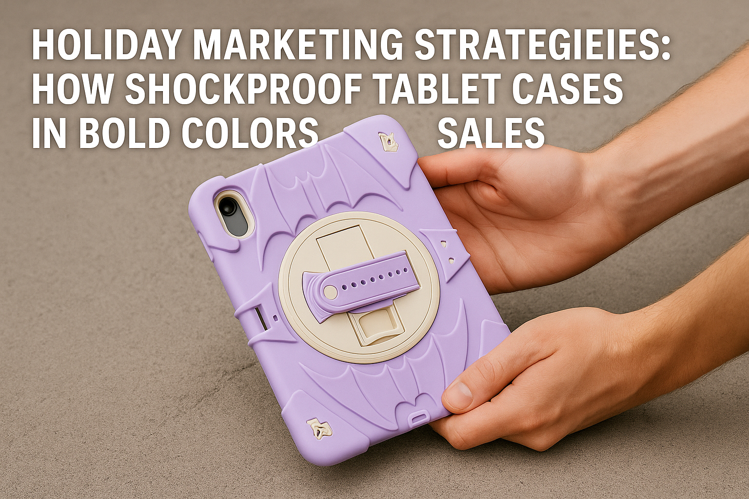 How Bold Holiday Tablet Case Colors and Bundles Increase Year-End Sales