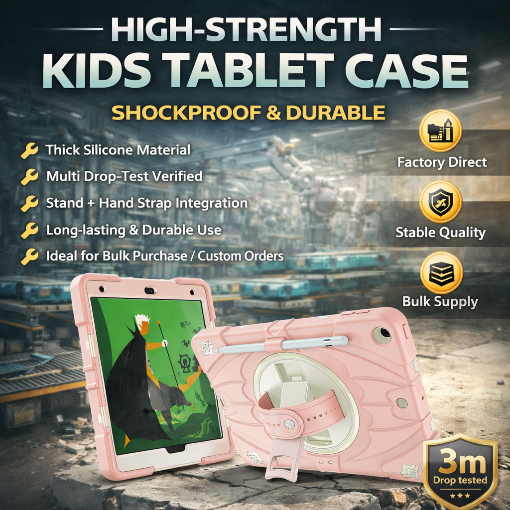 TOZIZO Pink Full-Body Kid Friendly 3 Layer Muti Angle 360 Rotation Rugged Tablet Case for iPad 10.2 with Rotating Stand