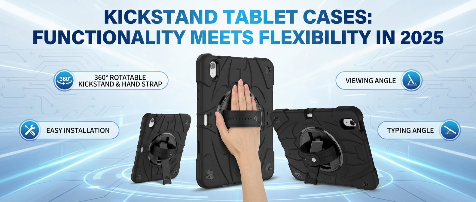 Kickstand Tablet Cases: Functionality Meets Flexibility in 2025