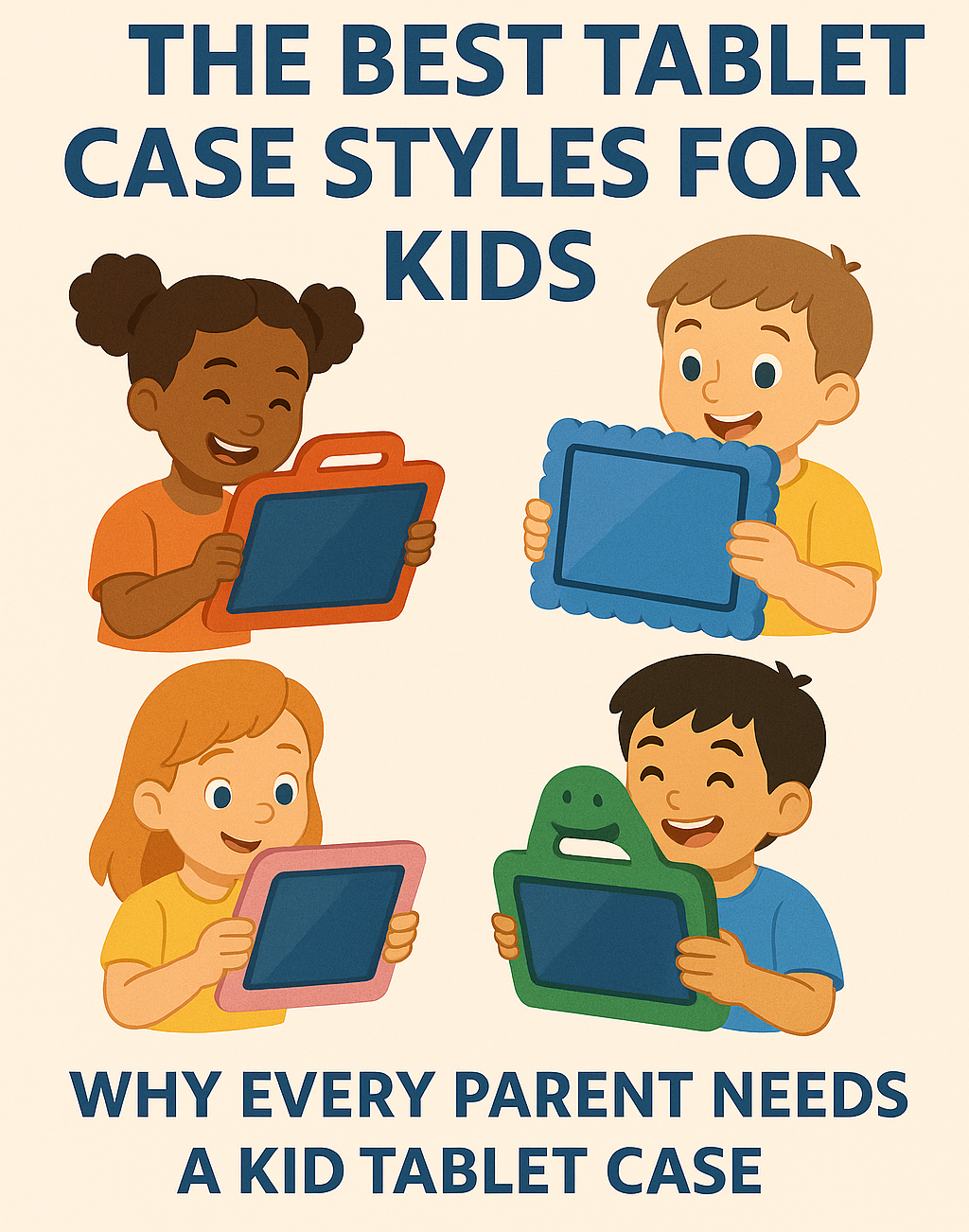 The Best Tablet Case Styles for Kids—Why Every Parent Needs a Kid Tablet Case