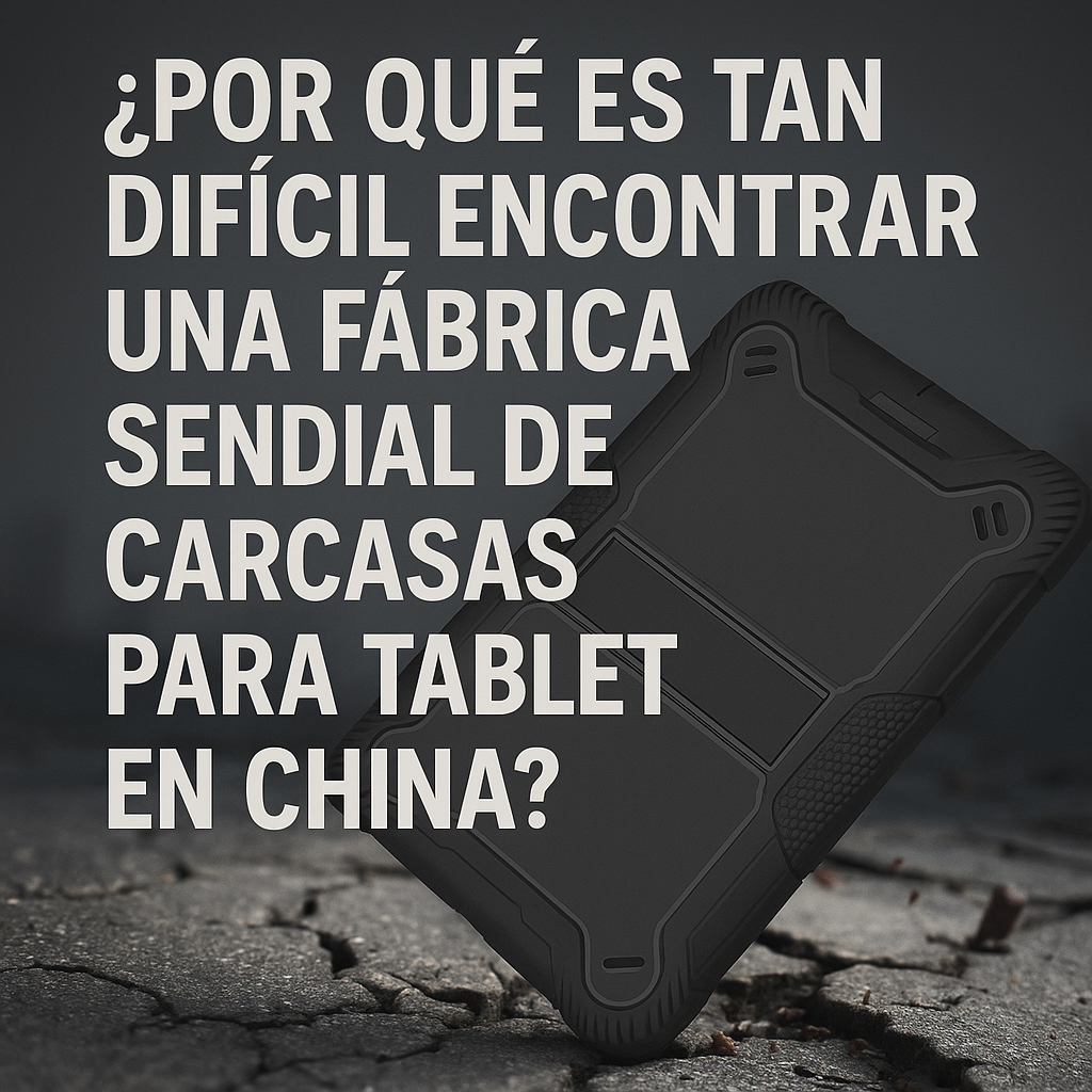 Por qué es tan difícil encontrar las fábricas originales de fundas para tabletas en China