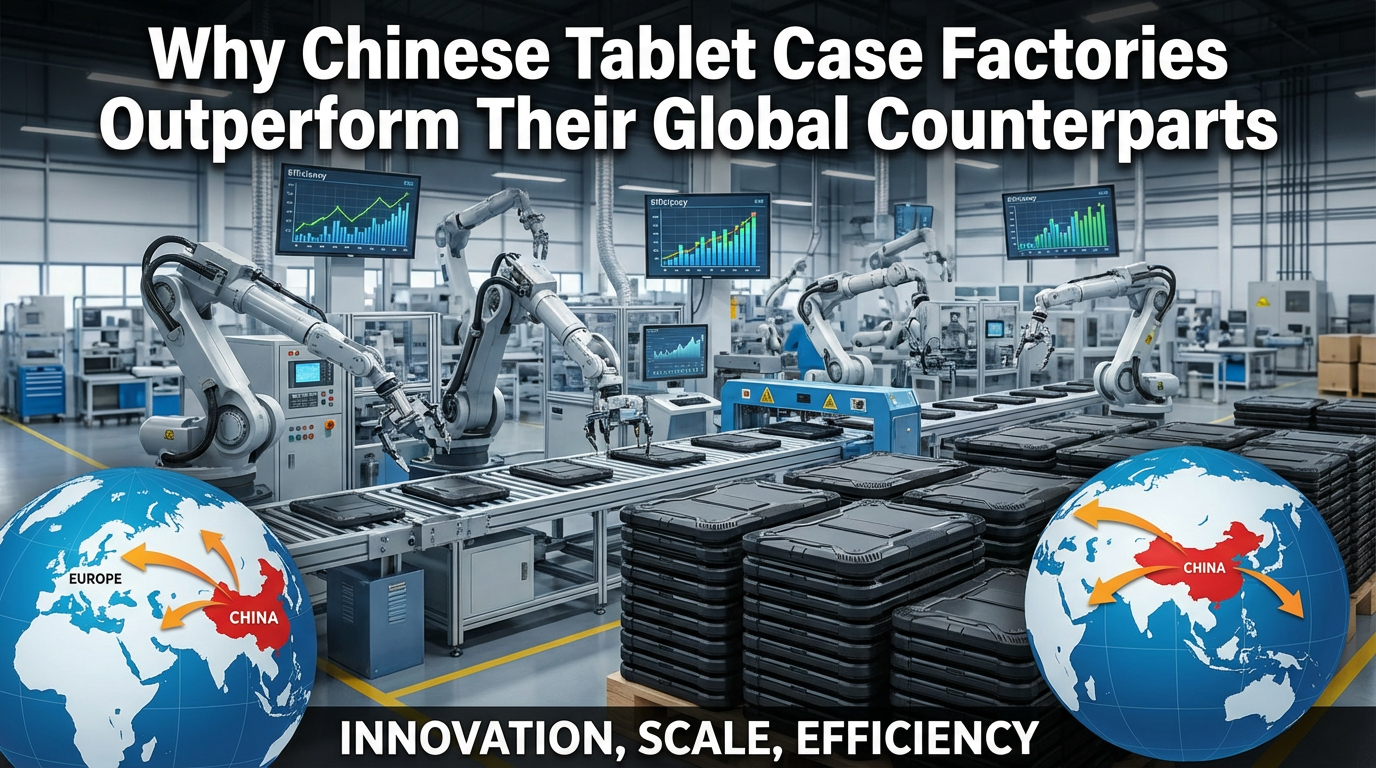 Why Chinese Tablet Case Factories Outperform Their Global Counterparts