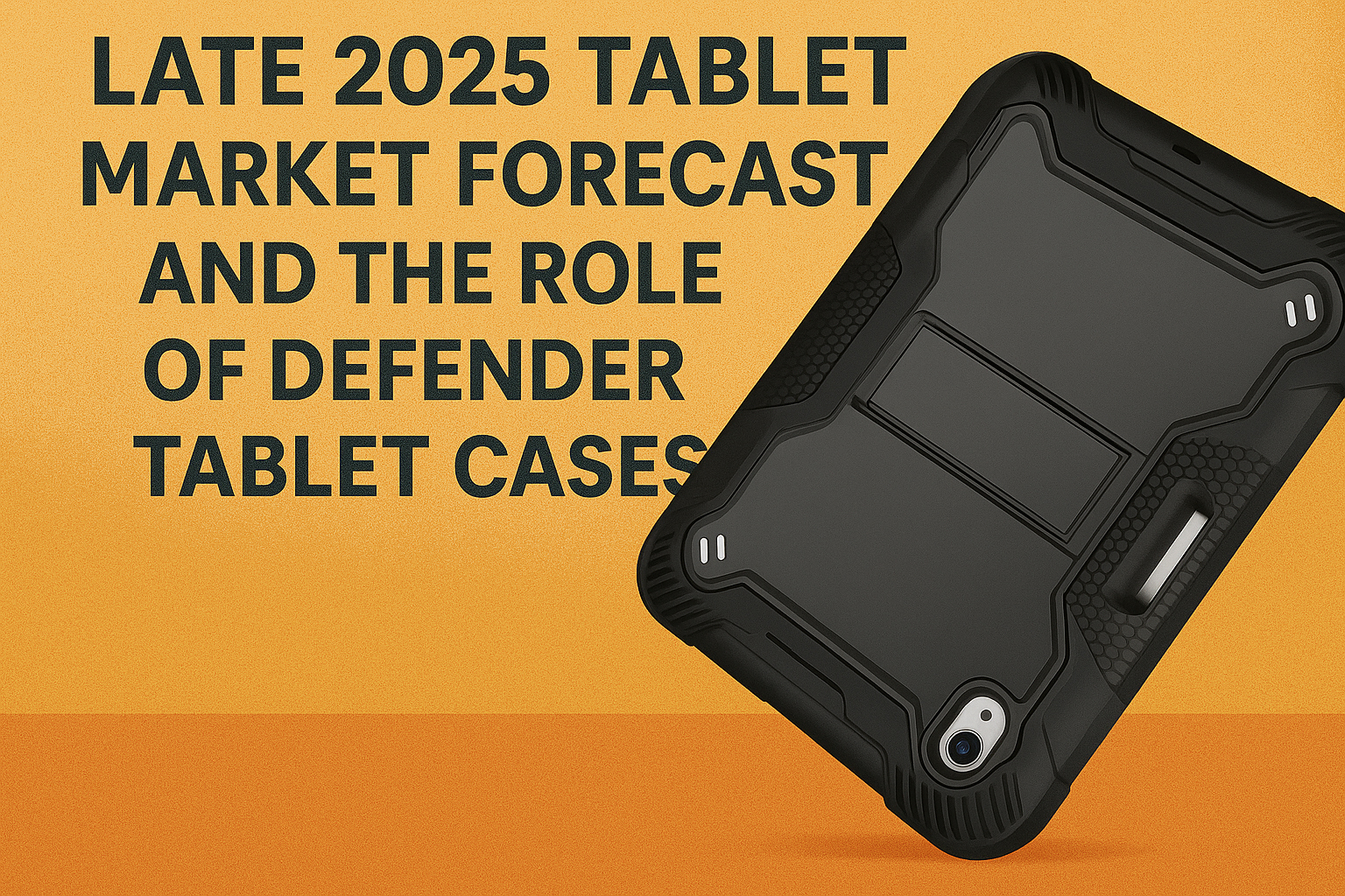 Late 2025 Tablet Market Forecast and the Role of Defender Tablet Cases