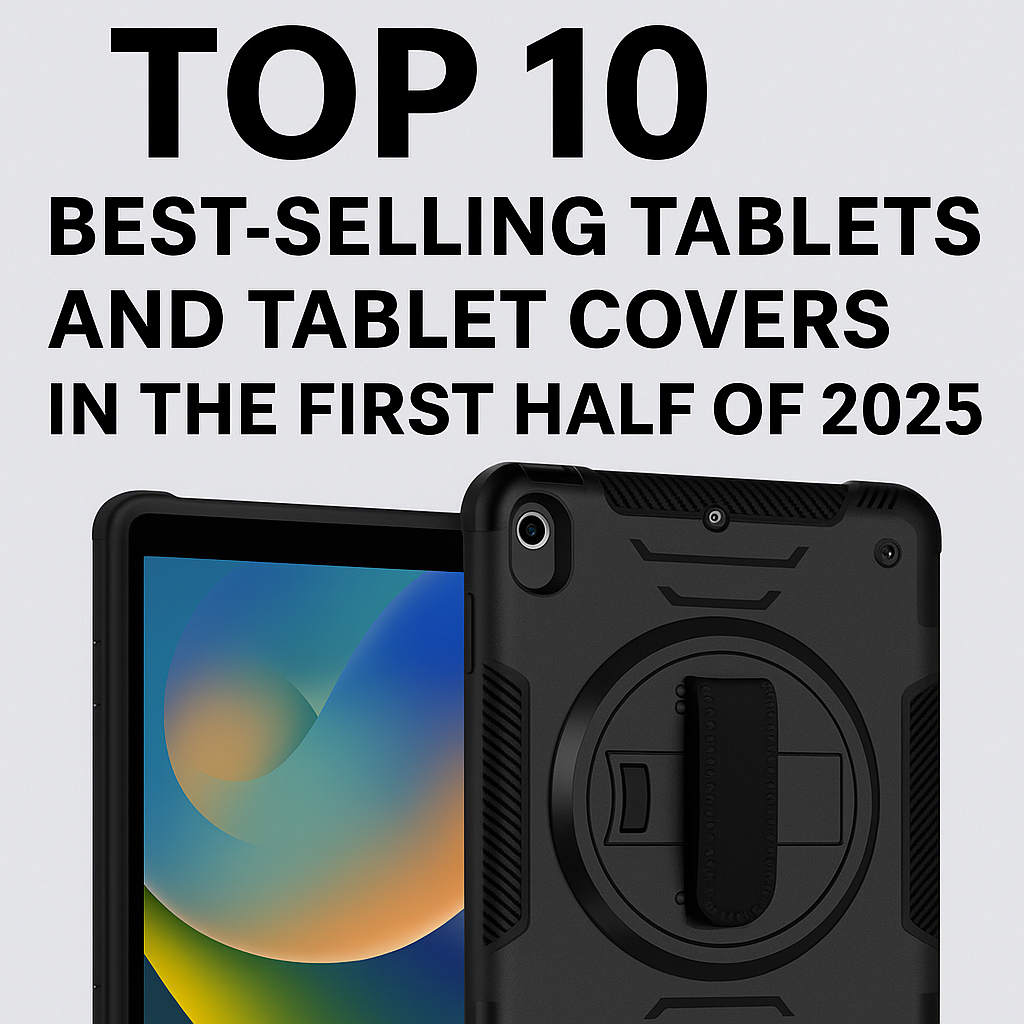 Top 10 Best-Selling Tablets and Tablet Covers in the First Half of 2025