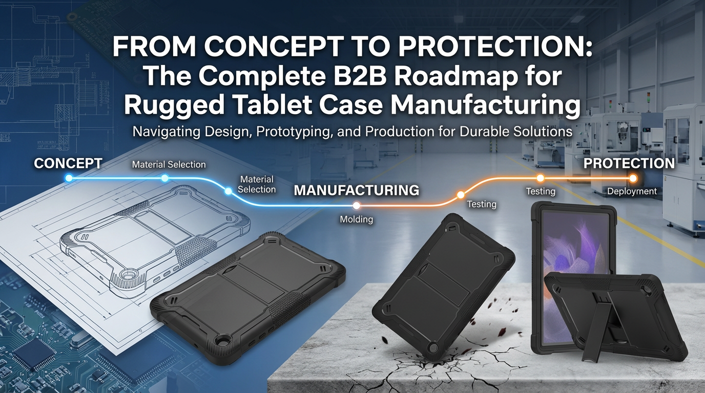 From Concept to Protection: The Complete B2B Roadmap for Rugged Tablet Case Manufacturing