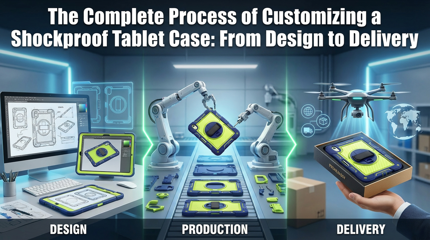 The Complete Process of Customizing a Shockproof Tablet Case: From Design to Delivery