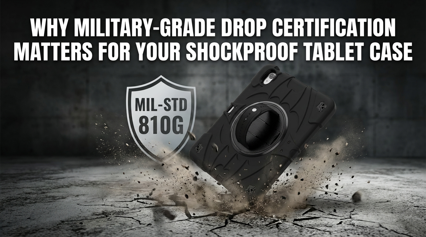 Why Military-Grade Drop Certification Matters for Your Shockproof Tablet Case