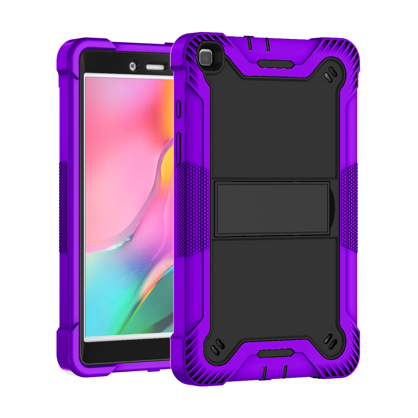 TOZIZO Kid Education Heavy Duty Full-Body Hybrid Tablet Cover for Samsung Tab A 8.0(2019) T290/T295