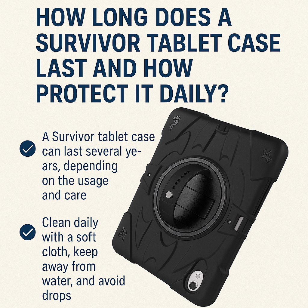 How Long Does a Survivor Tablet Case Last and How to Protect It Daily?