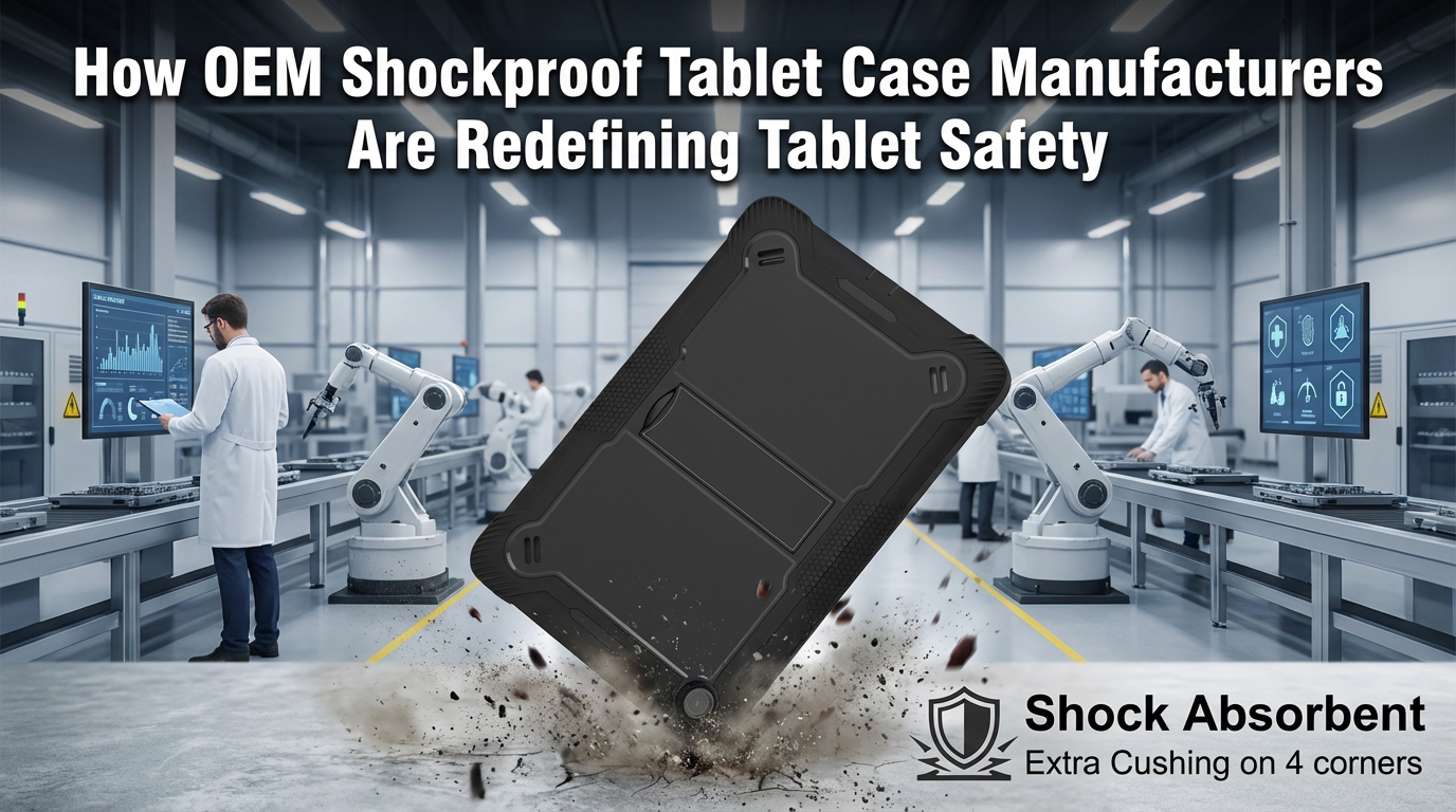 How OEM Shockproof Tablet Case Manufacturers Are Redefining Tablet Safety