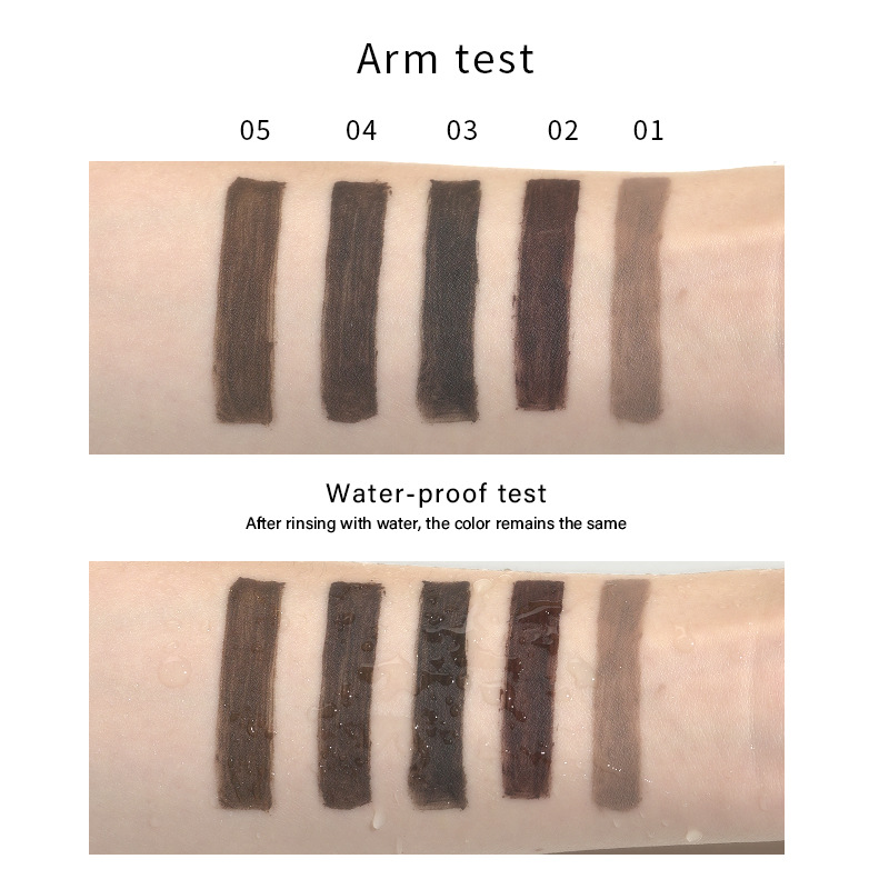 Tinted Waterproof Eyebrow Gel – Natural Color & Long-Lasting Hold