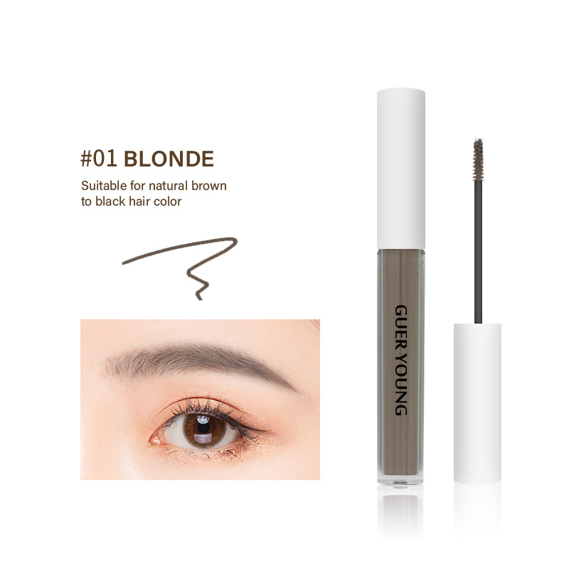 Tinted Waterproof Eyebrow Gel – Natural Color & Long-Lasting Hold
