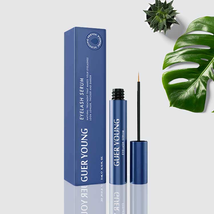 100% Organic Eyelash and Brow Growth Serum Thick and Long Eyelash Natural Private Label Fast Lash Growth Enhancer Serum
