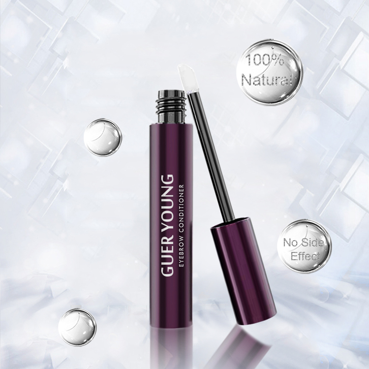 GUER YOUNG Premium Eyebrow Growth serum: An advanced formula eyelash enhancement serum that makes eyelashes fuller and thicker - Vegetarian and cruelty-free 3mL for sensitive eyes