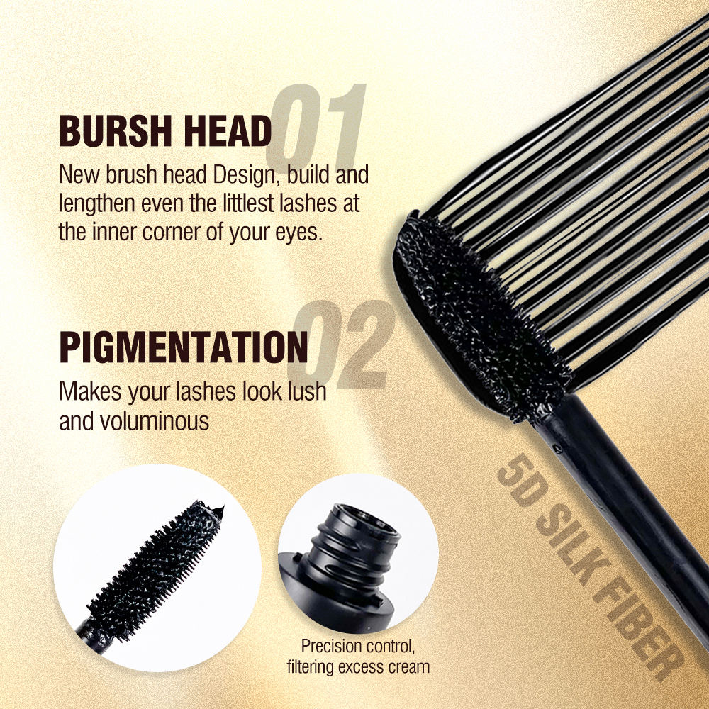 Luxury Mascara – Volumizing & Lengthening Lash Effect for Premium Makeup