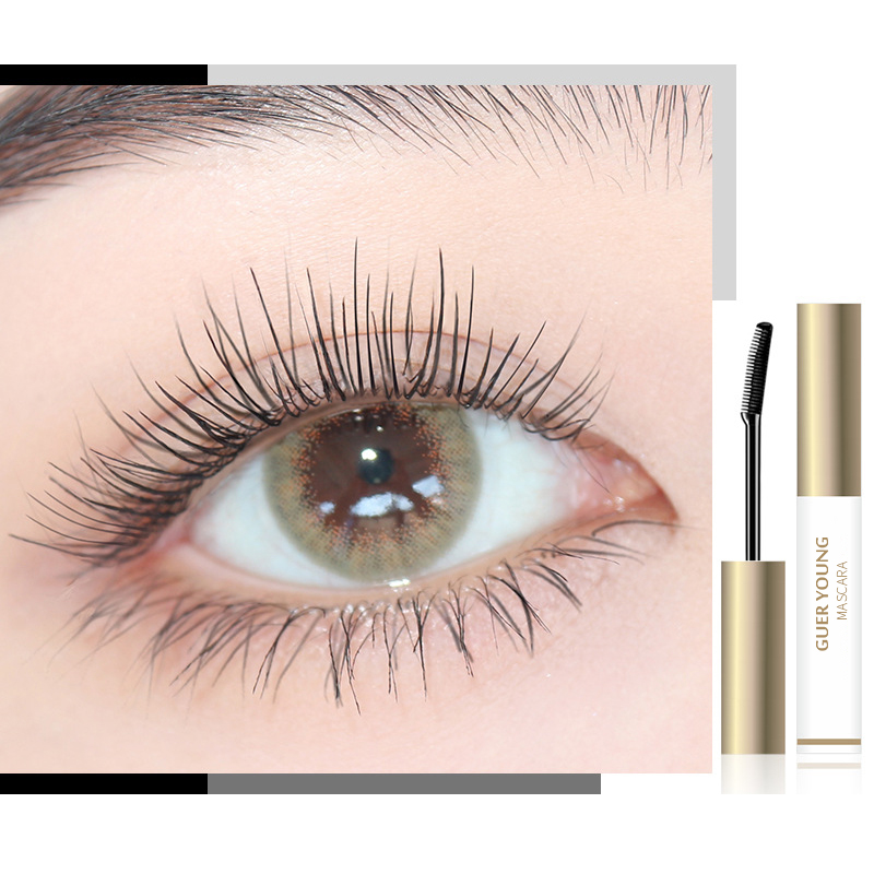 Lengthening Waterproof Mascara – Curling, Smudge-Proof & Volumizing Comb Brush