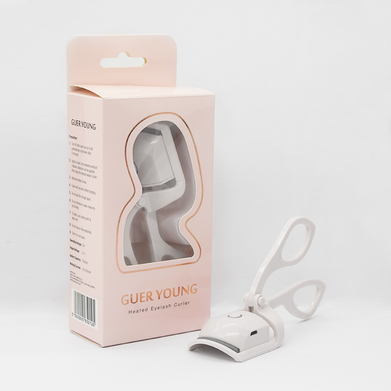 Heated Eyelash Curler, Fast Heat up Within 5s, 24 Hours Long Lasting, Rechargeable Electric Eyelash Curler, Temperature Control, Safe Anti-Burn Eyelash Curlers, Quick Natural Curling Eye Lashes