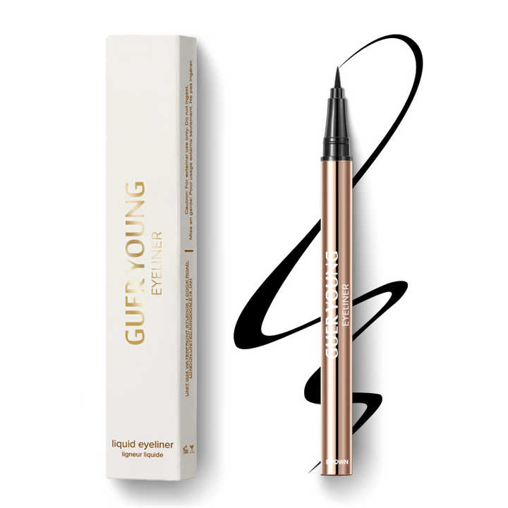 Luxury Waterproof Brush Tip Eyeliner – Ultra Precise & Clean Definition