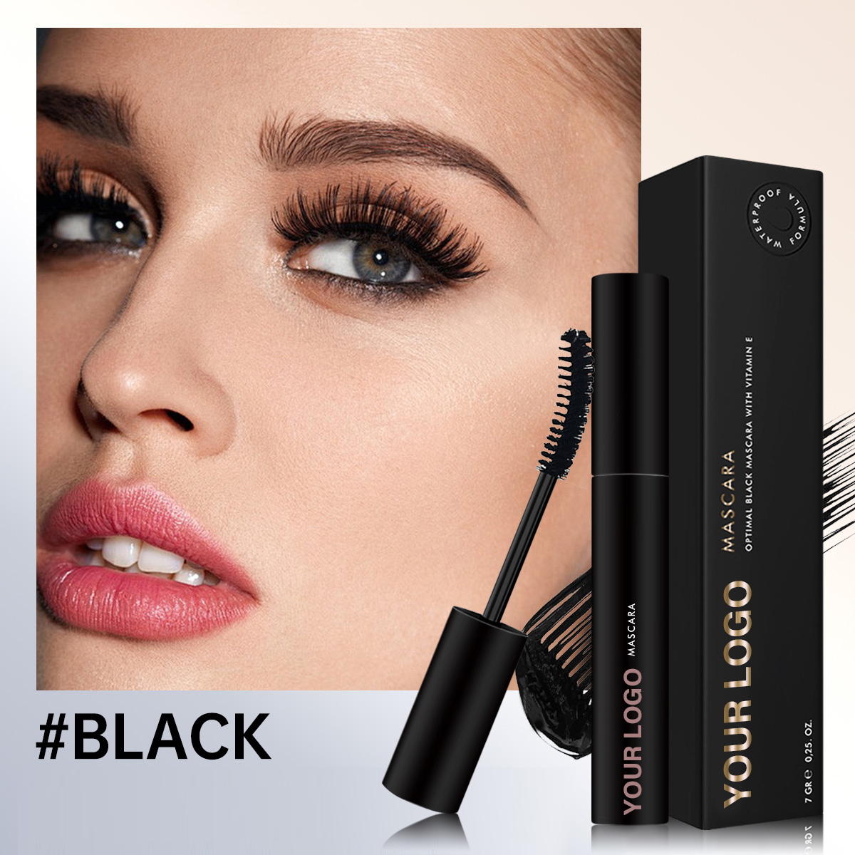 Black Mascara – Volumizing & Lengthening Waterproof Formula for Bold Lashes