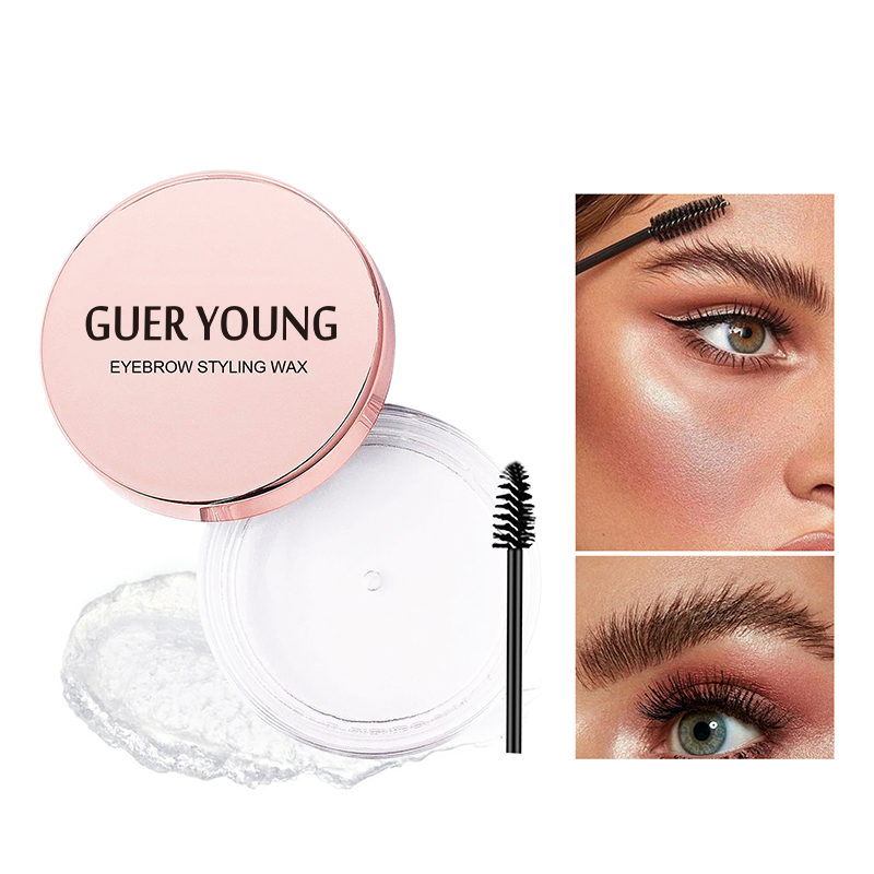Transparent Eyebrow Styling Wax – Natural Lift, Long-Lasting Hold & Spoolie Brush Included