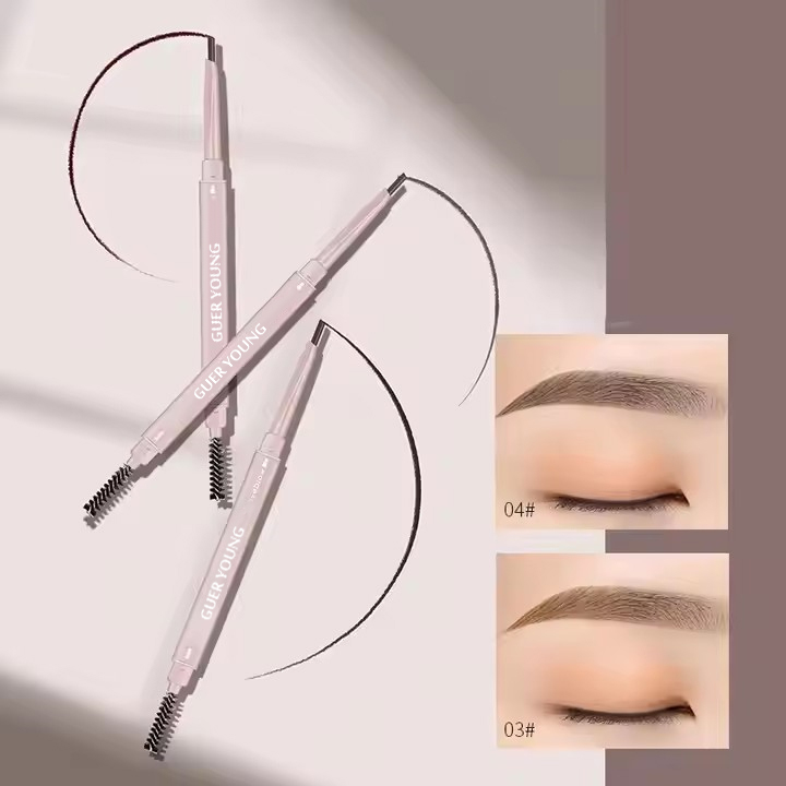 Dual-End Waterproof Brow Pencil