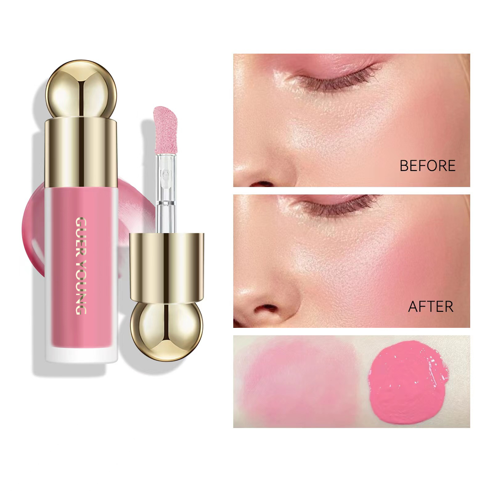 Dewy Liquid Blush – Lightweight, Buildable & Natural Flush Tint