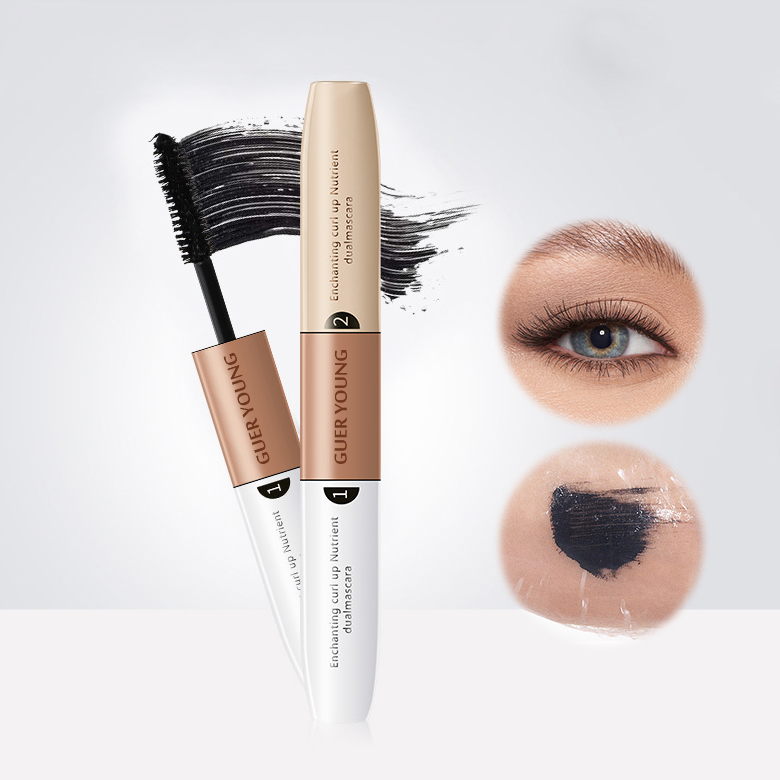 Double-Ended Curling Mascara – Lengthening, Nourishing & Waterproof Formula