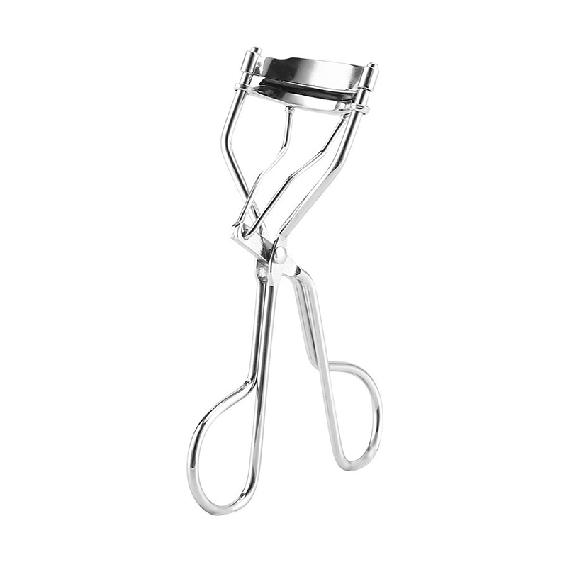 Classic Stainless Steel Eyelash Curler – Professional Lash Tool with Silicone Pad & Ergonomic Handle