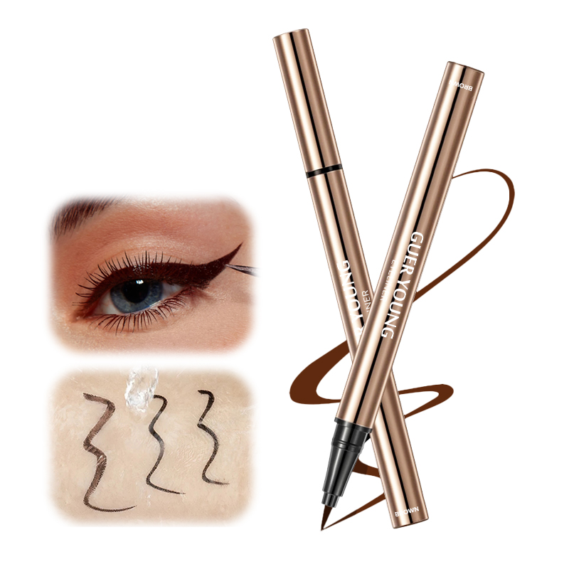 Luxury Waterproof Brush Tip Eyeliner – Ultra Precise & Clean Definition