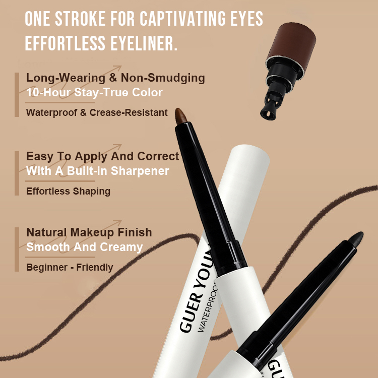 Waterproof Gel Eyeliner Pen – Precision Fine Tip Definition