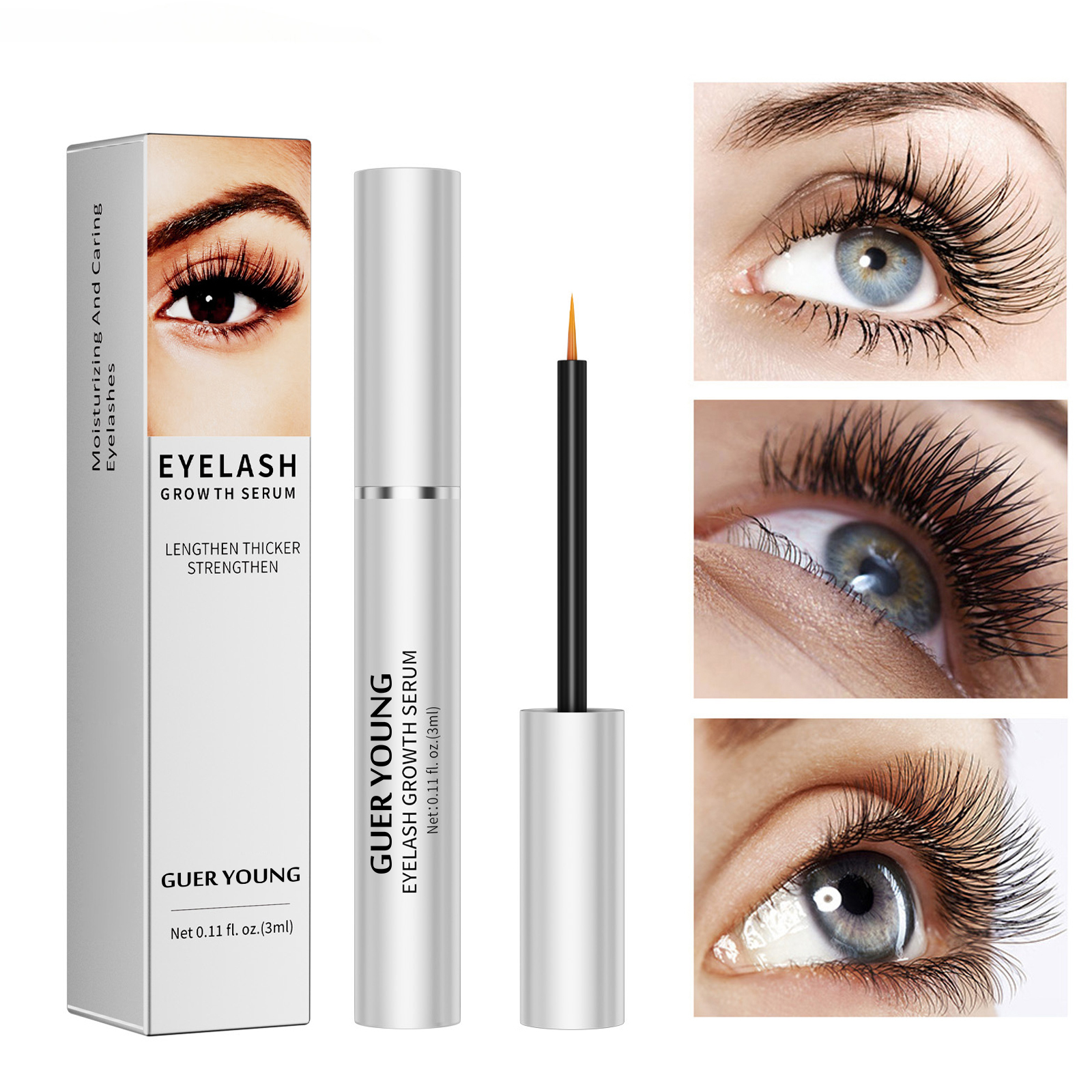 Eyelash Growth Serum – Natural Lash Enhancer for Longer, Fuller Lashes
