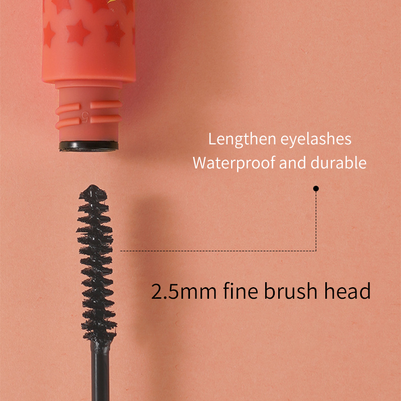Mini Waterproof Mascara – Long-Lasting Curl with Fine Brush Head