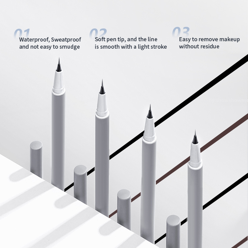 Ultra Fine 0.1mm Liquid Eyeliner Pen – Precision Control & Clean Lines