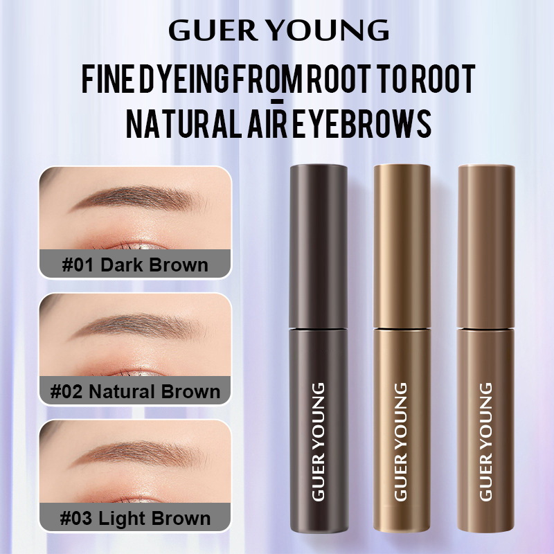 Tinted Eyebrow Styling Gel – Waterproof Brow Mascara for Natural Definition