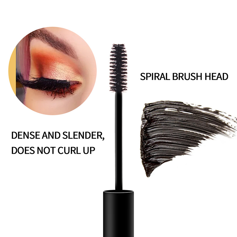 Silky Long-Lasting Spiral Mascara – Dense, Defined & Smudge-Proof Lashes