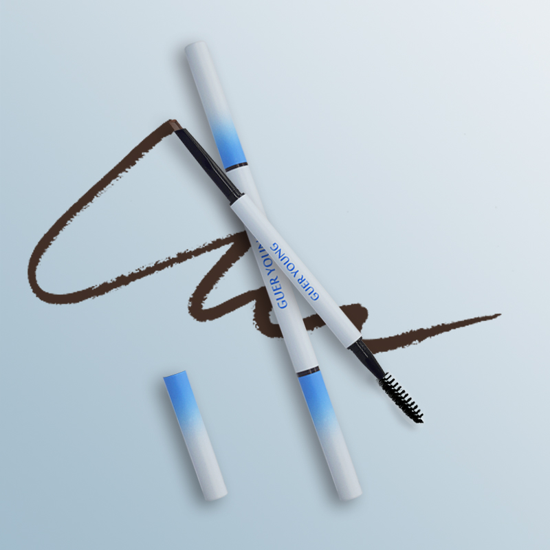 Guer Young Dual-Ended Waterproof Eyebrow Pencil – Long-Lasting Brow Definer with Brush
