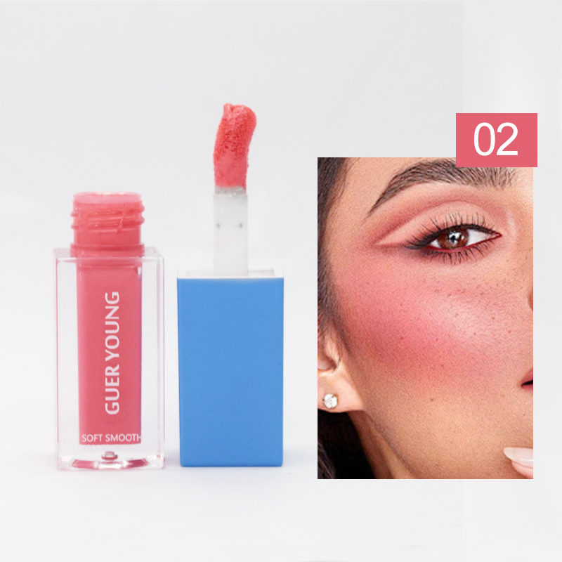 GUER YOUNG Soft Smooth Liquid Blush – Multi-Use Creamy Color for Cheeks, Eyes & Lips