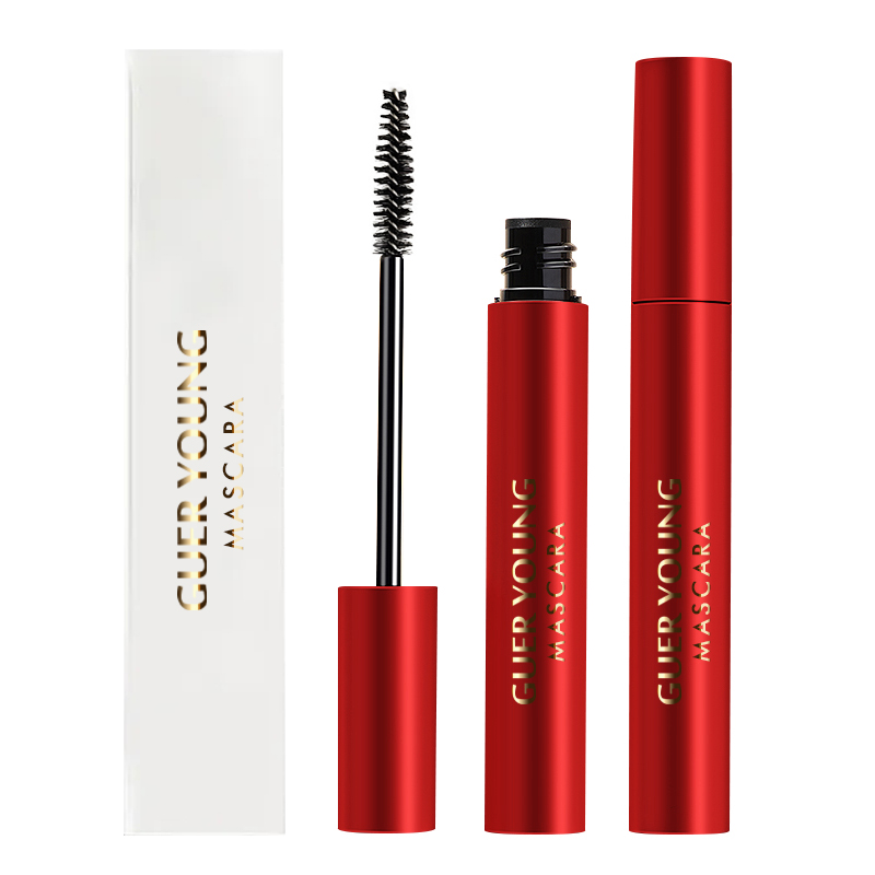 GUER YOUNG Volumizing & Lengthening Waterproof Mascara – Jet Black Finish, 24H Curl & Definition