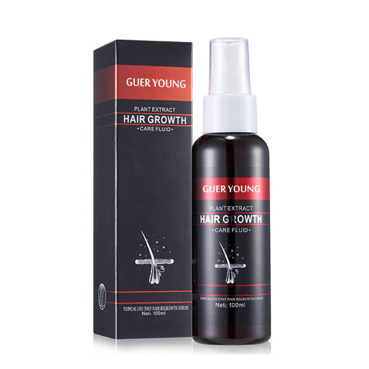 Plant Extract Hair Growth Care Fluid - 100ml Herbal Hair Regrowth Serum